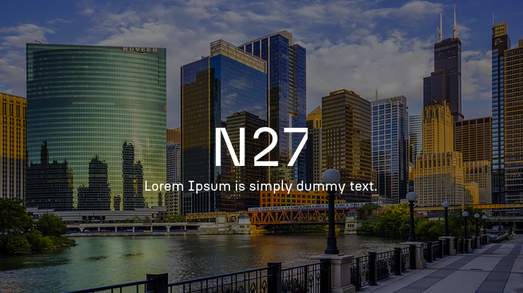 N27 Font Family