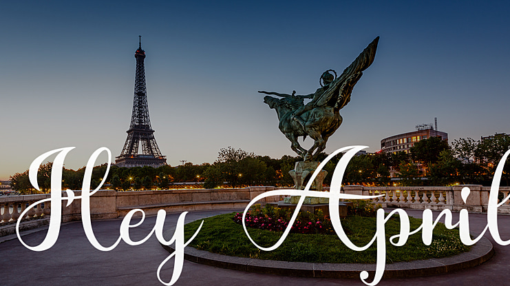 Hey April Font