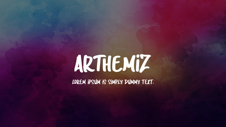 ARTHEMIZ Font