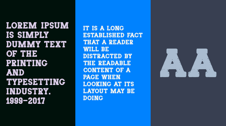 The Poster Serif Font