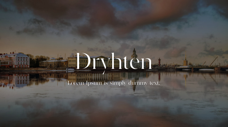 Dryhten Font