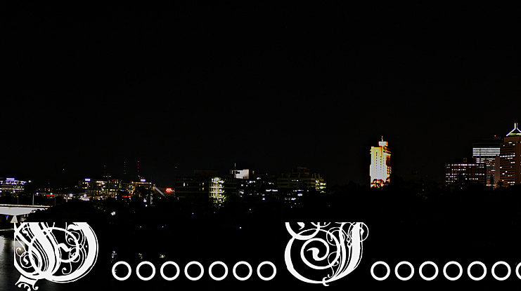 Hentzau Initials Font