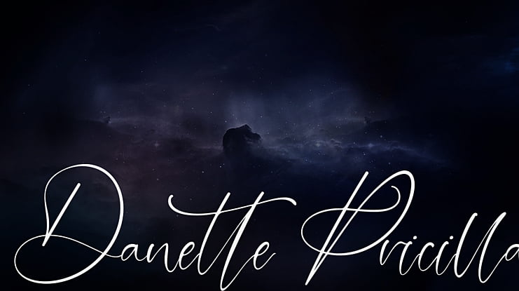 Danette Pricilla Font