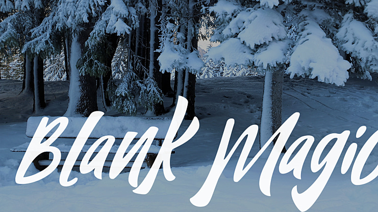 Blank Magic Font