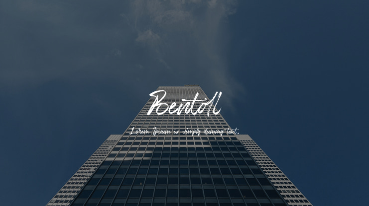 Bentoll Font