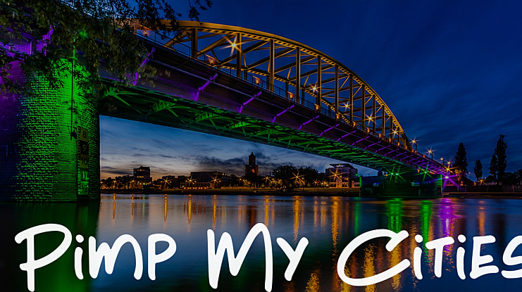 Pimp My Cities Font