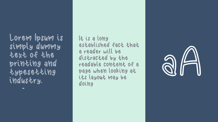 Skinny Outlines Font