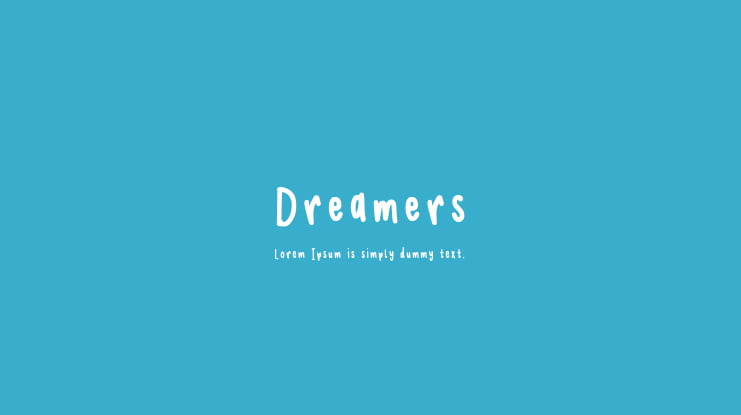 Dreamers Font