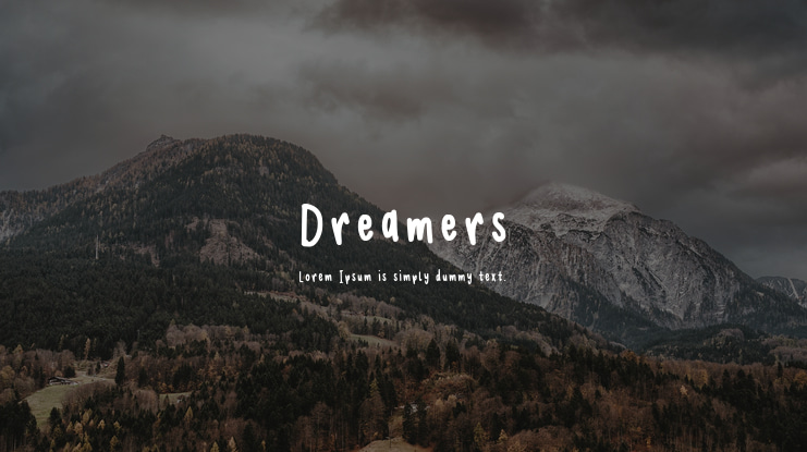 Dreamers Font