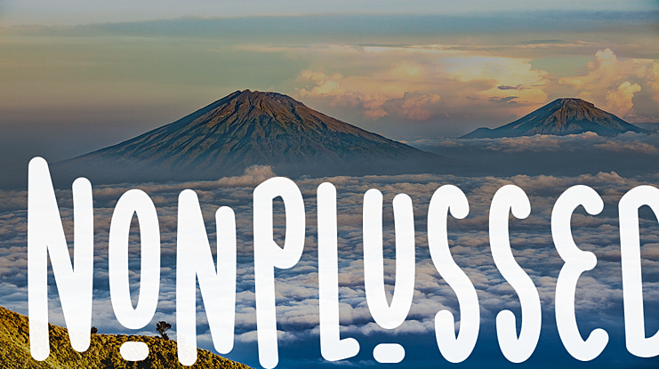 Nonplussed Font