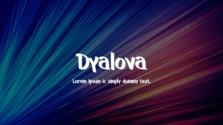 Dyalova Font