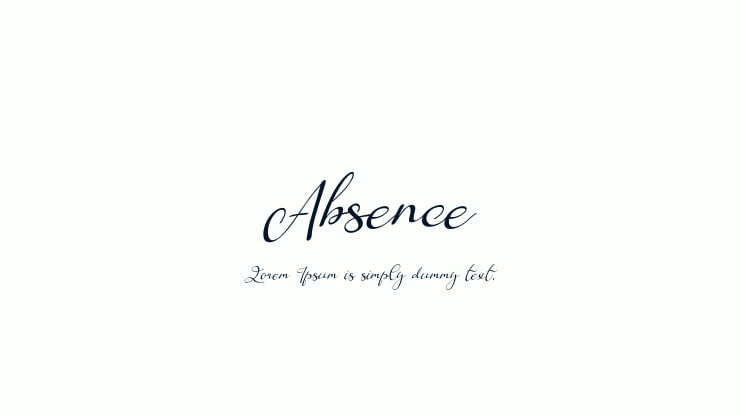 Absence Font