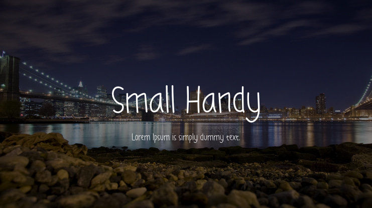Small Handy Font