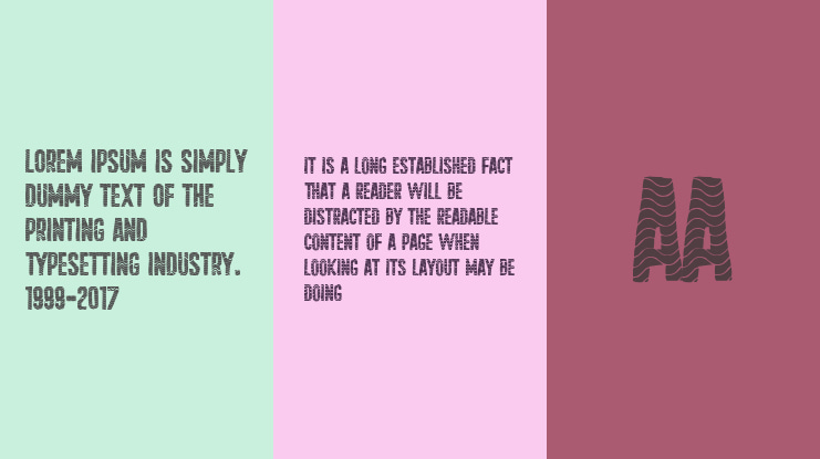 Tejero Waves Club Font