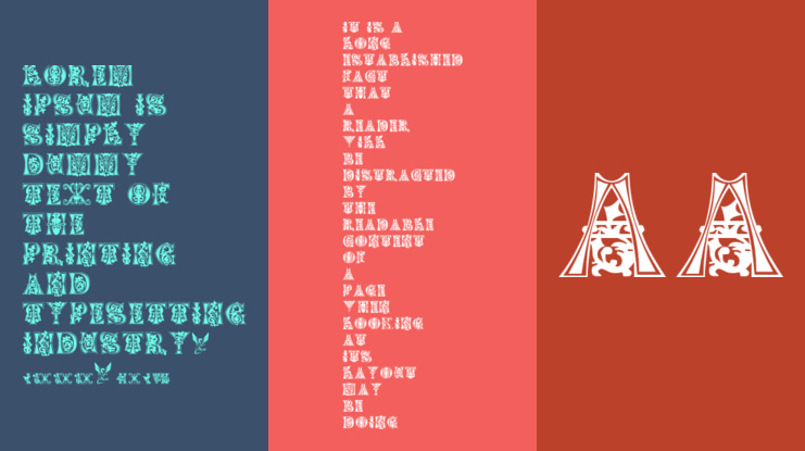 Floral Majuscules, 11th c. Font