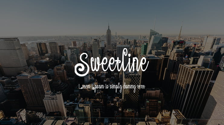Sweetline Font