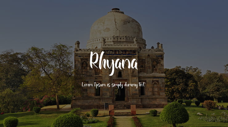 Rhyana Font