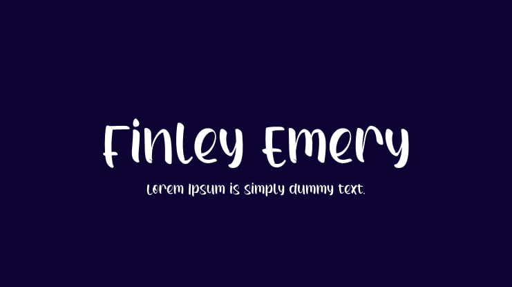 Finley Emery Font