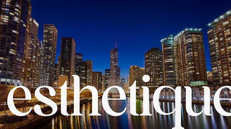 esthetique Font