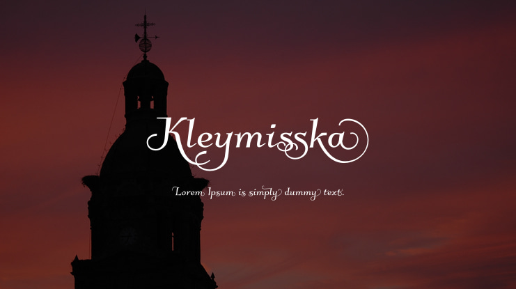 Kleymisska Font