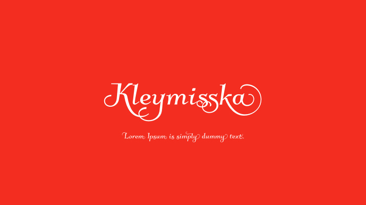 Kleymisska Font