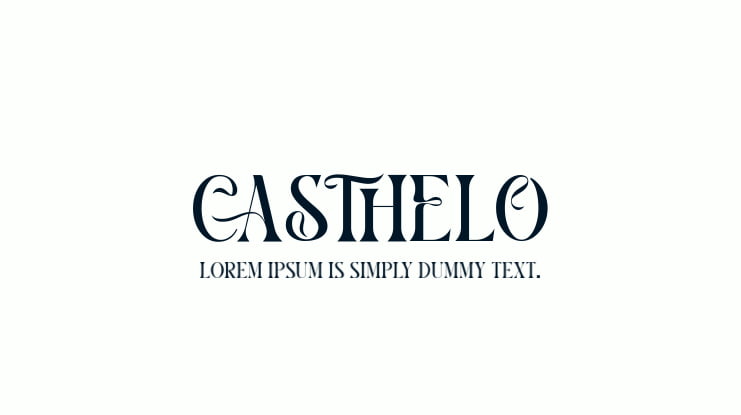 CASTHELO Font