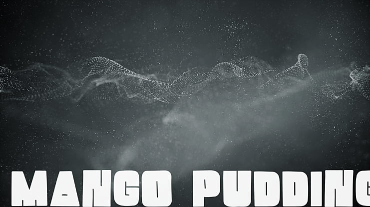 Mango Pudding Font
