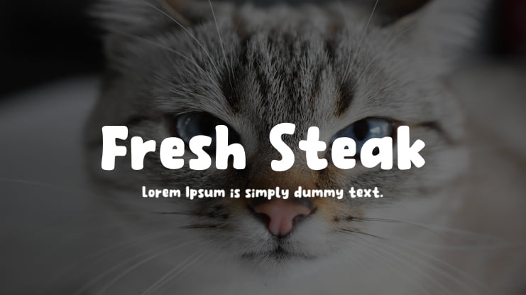 Fresh Steak Font