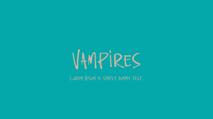 Vampires Font