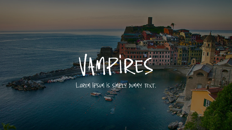 Vampires Font
