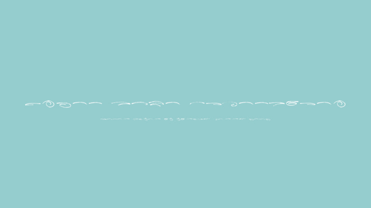 Aster Love Underlines Font Family