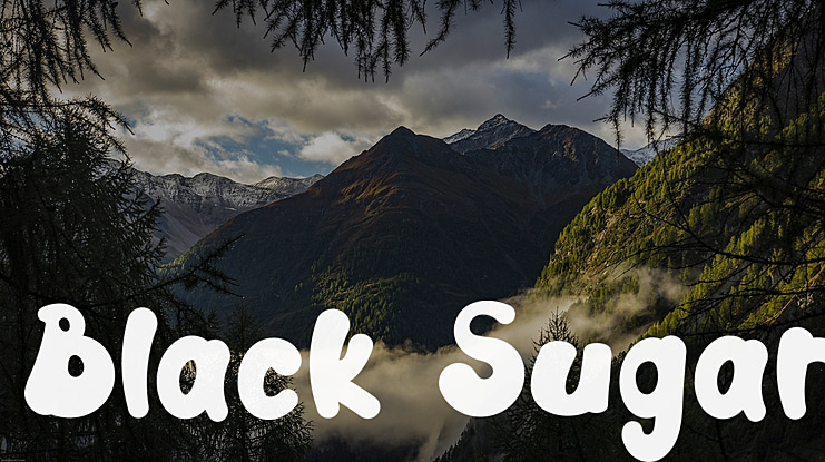 Black Sugar Font