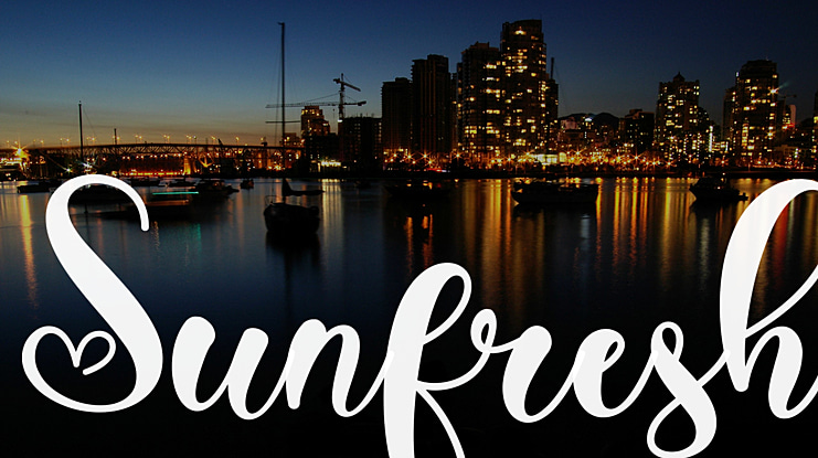 Sunfresh Font