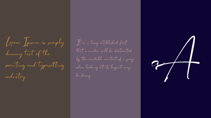 Malliya Signature Font