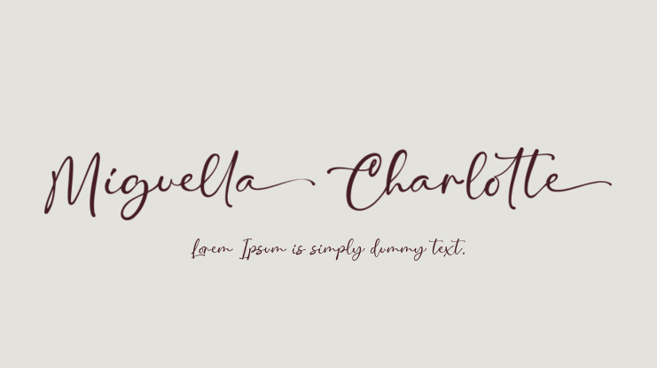 Miguella Charlotte Font