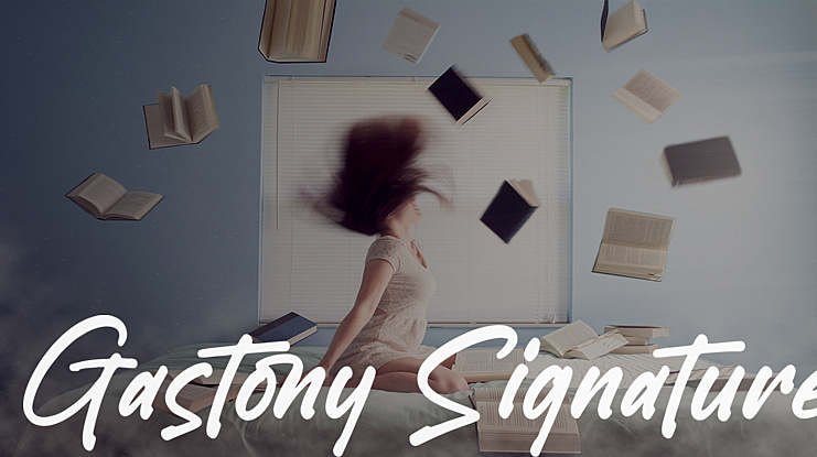 Gastony Signature Font