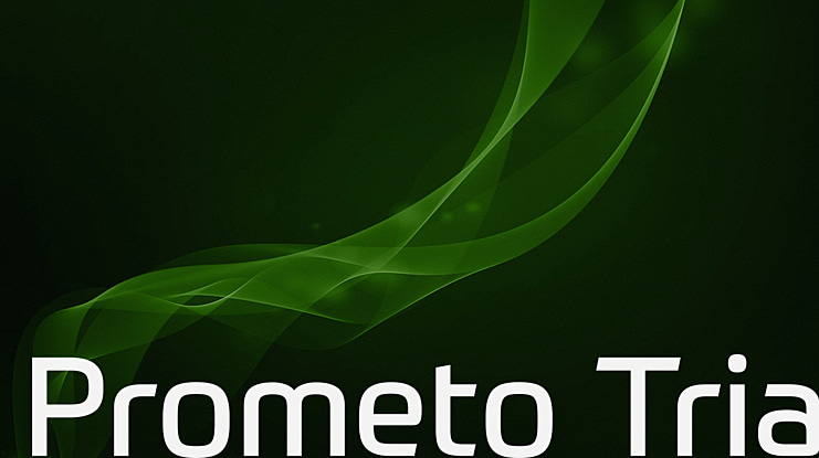 Prometo Trial Font Family