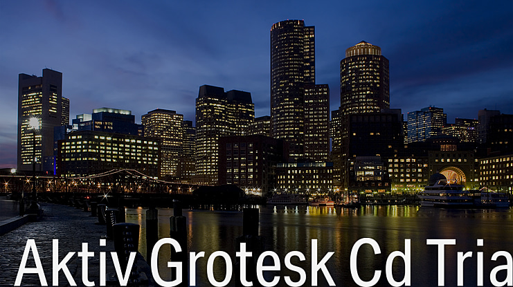 Aktiv Grotesk Cd Trial Font Family
