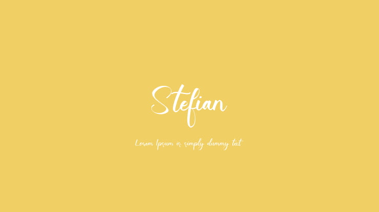 Stefian Font