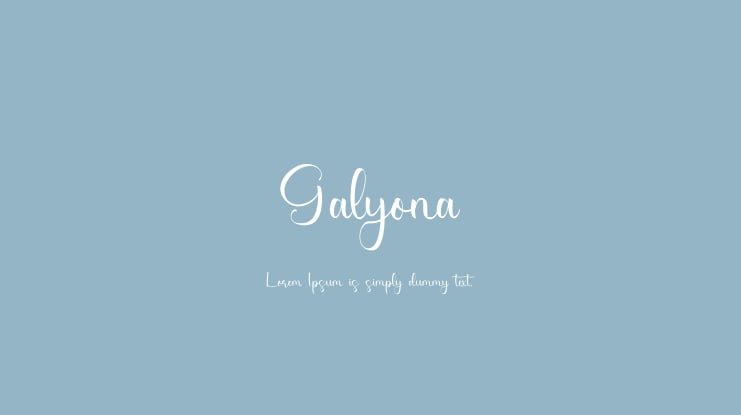 Galyona Font