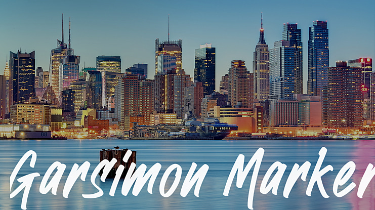 Garsimon Marker Font