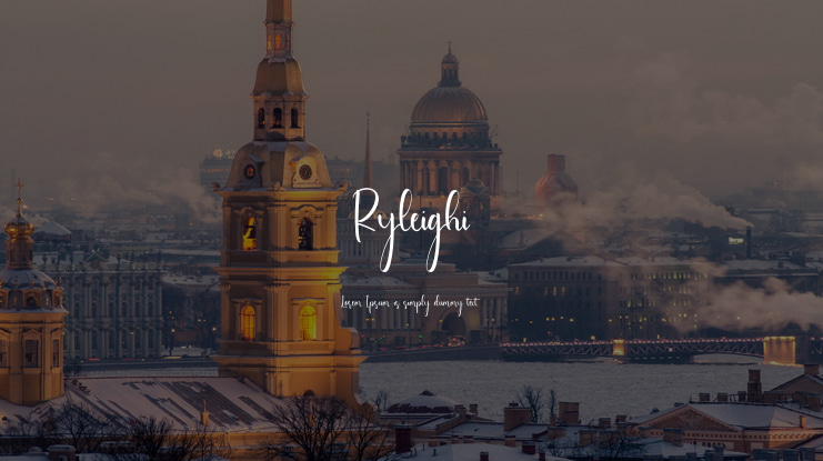 Ryleighi Font