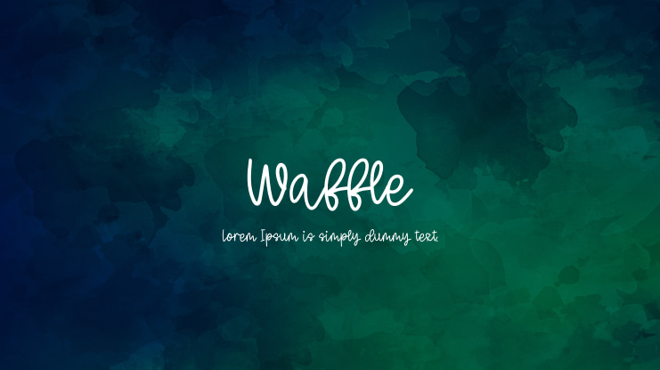 Waffle Font