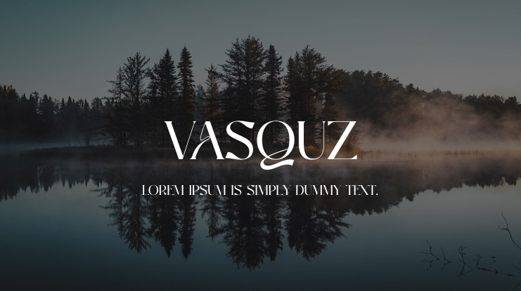 VASQUZ Font