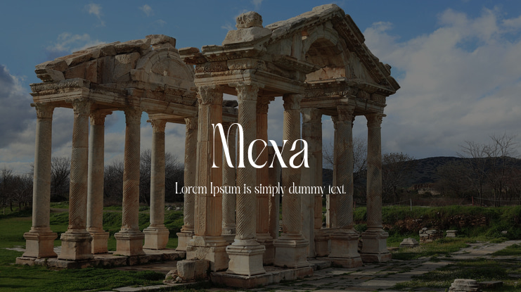 Mexa Font