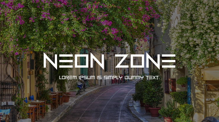 Neon Zone Font Family