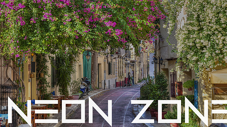 Neon Zone Font Family