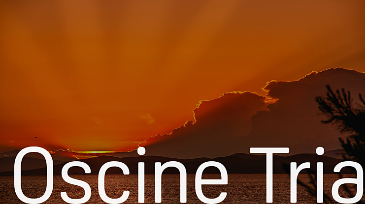 Oscine Trial Font Family