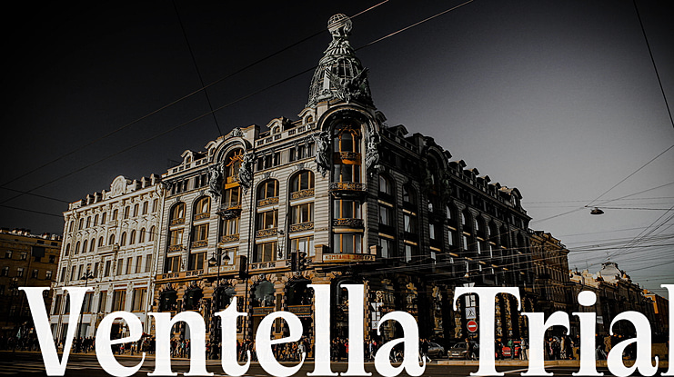 Ventella Trial Font Family