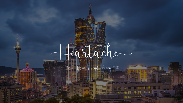 Heartache Font